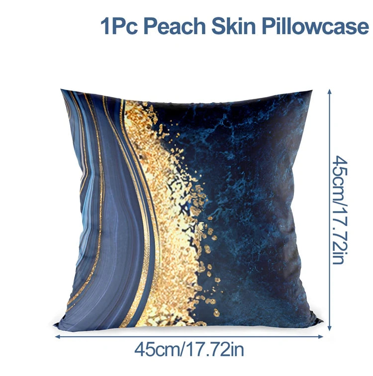 Luxury Satin Cushion Cover – Soft, Wrinkle-Resistant, Skin-Friendly