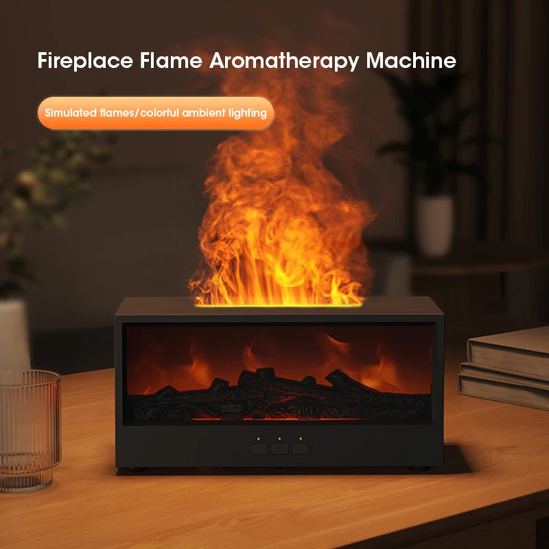 Fireplace Diffuser with Timer Remote