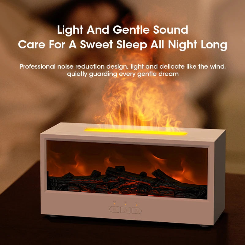 Fireplace Diffuser with Timer Remote