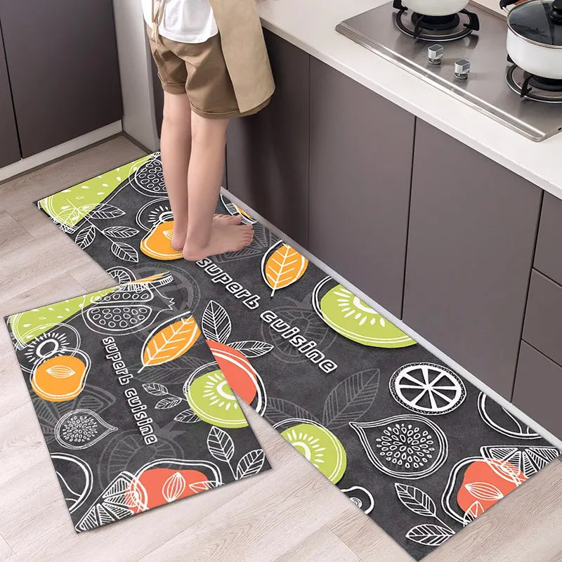Nordic Style Kitchen Floor Mat – Long Strip Carpet