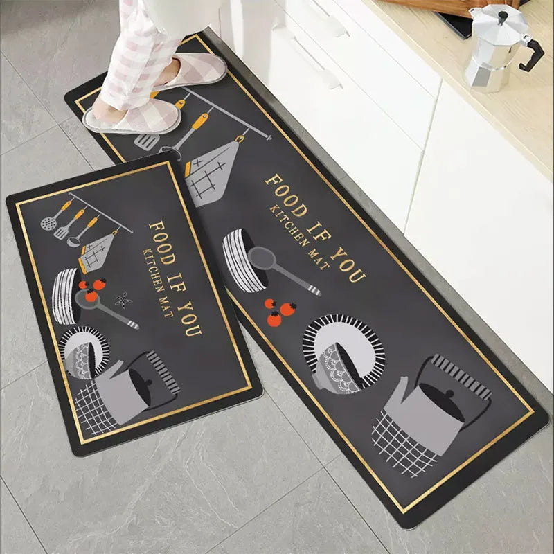 Nordic Style Kitchen Floor Mat – Long Strip Carpet