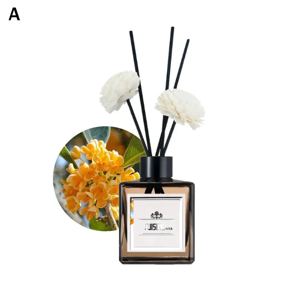 Fireless Aromatherapy Diffuser – Long-Lasting Floral Home Fragrance for Bathroom & Room Décor