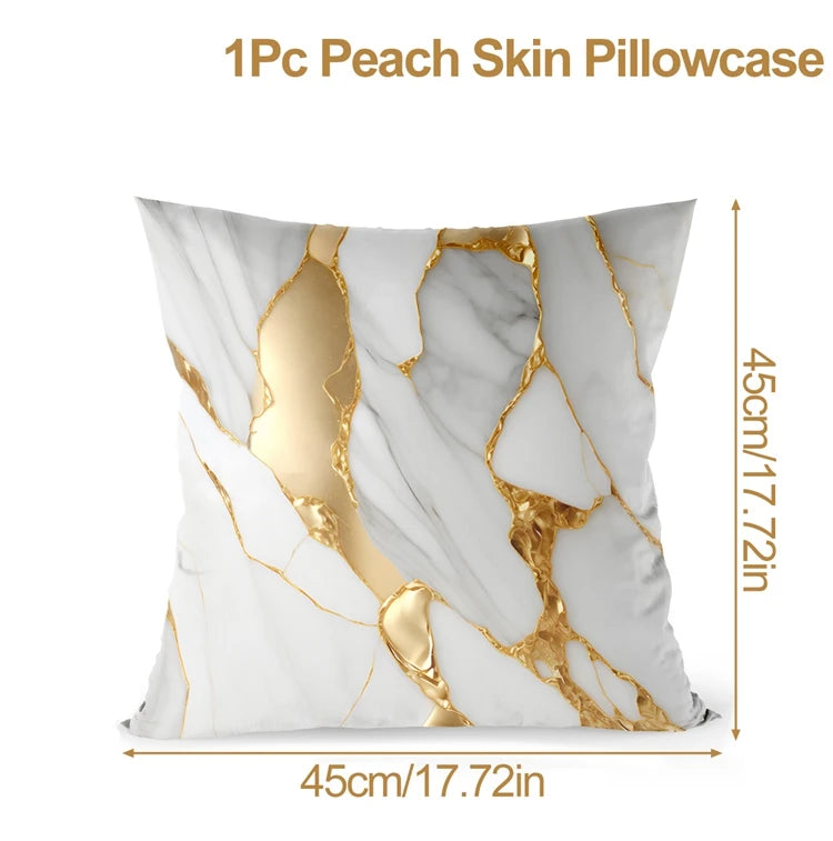 Luxury Satin Cushion Cover – Soft, Wrinkle-Resistant, Skin-Friendly