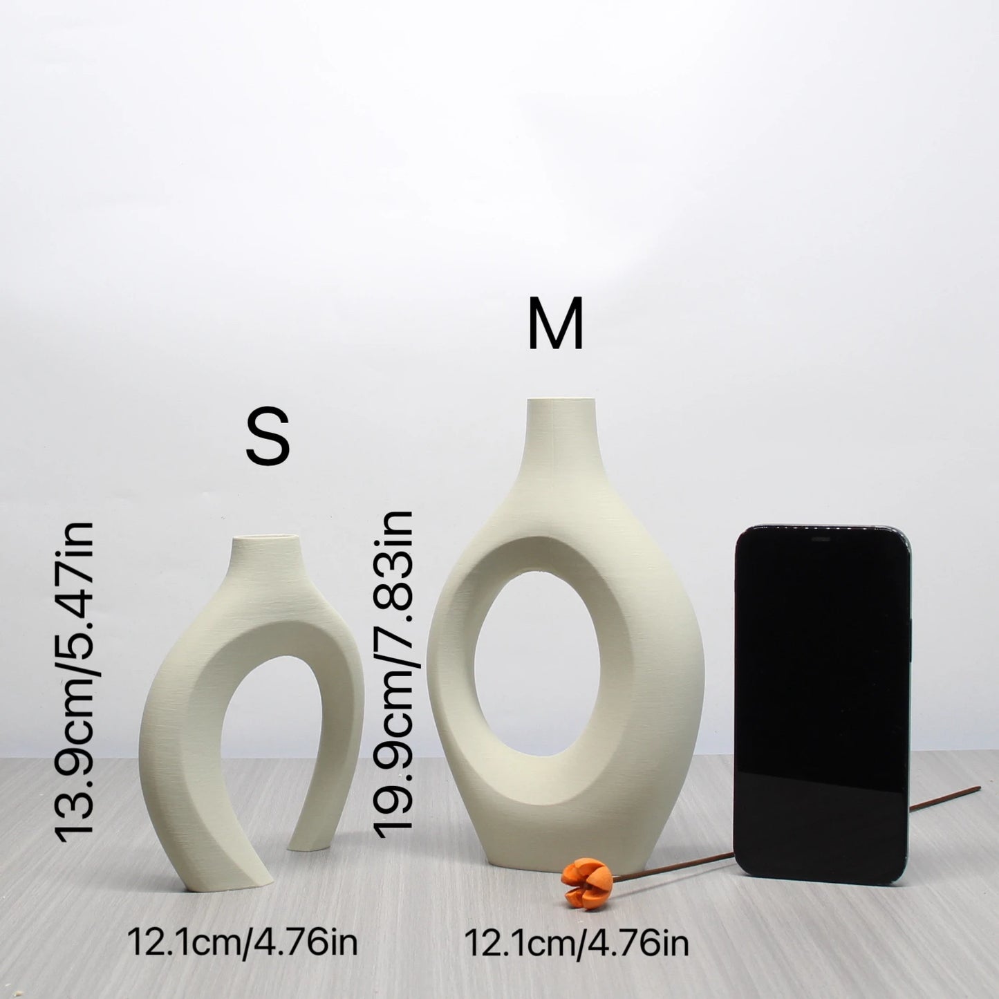 Bohemian Art Vase Set-Decorative Home & Office Accent Vases
