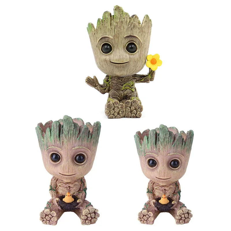 Groot Tree Man Vase – Modern Art Flower Pot Figurine