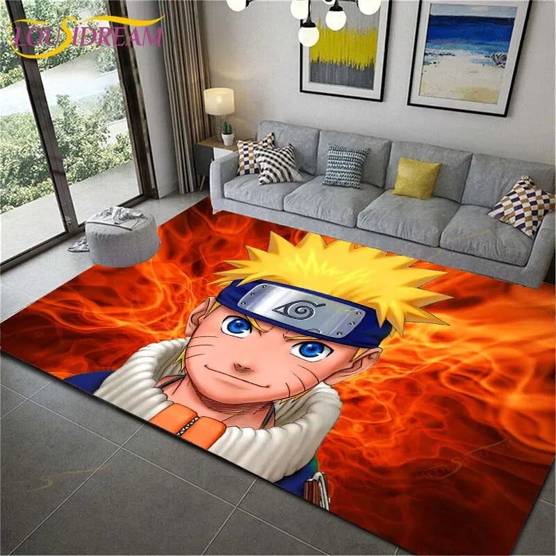 Anime Floor Rug – Soft Furry Mat for Bedroom & Living Room