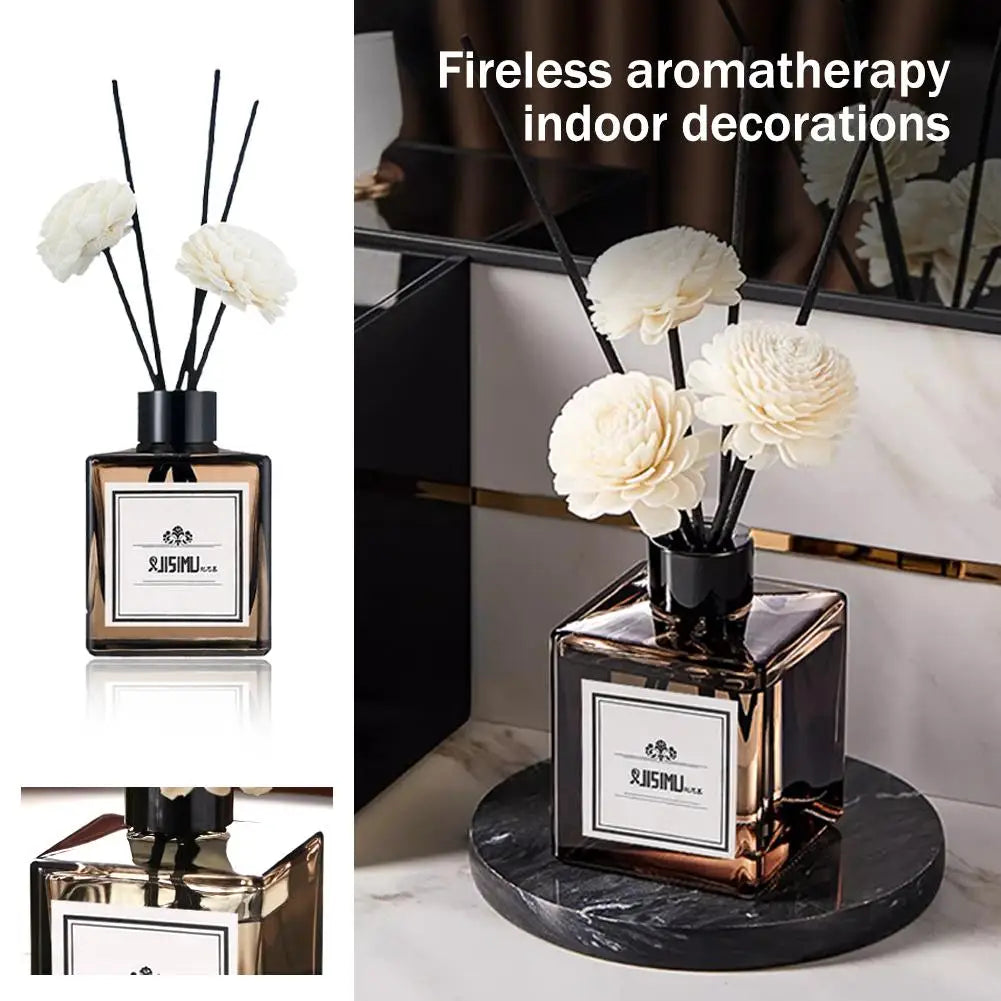 Fireless Aromatherapy Diffuser – Long-Lasting Floral Home Fragrance for Bathroom & Room Décor