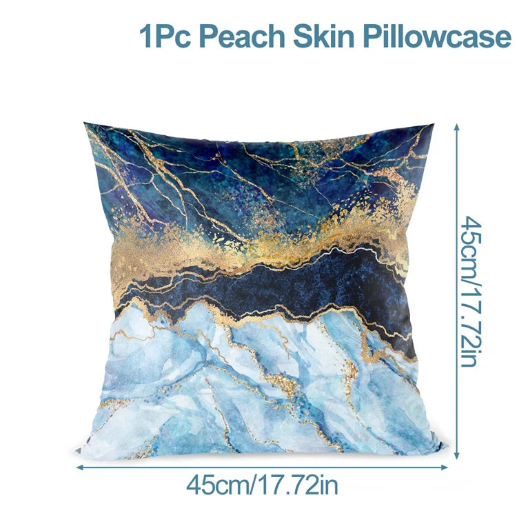 Luxury Satin Cushion Cover – Soft, Wrinkle-Resistant, Skin-Friendly