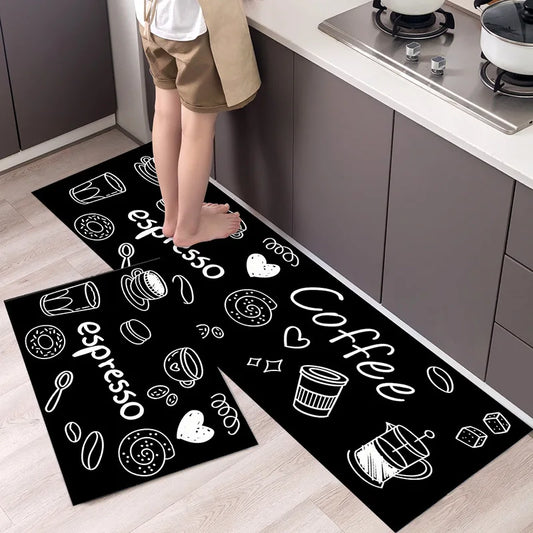 Nordic Style Kitchen Floor Mat – Long Strip Carpet