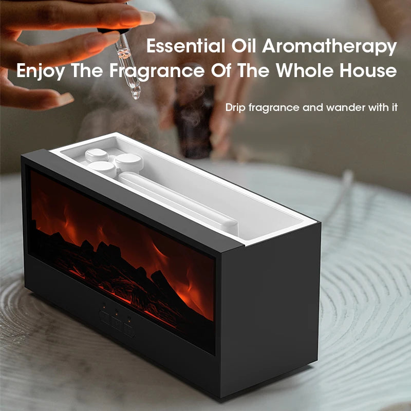 Fireplace Diffuser with Timer Remote