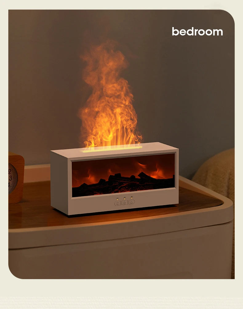 Fireplace Diffuser with Timer Remote