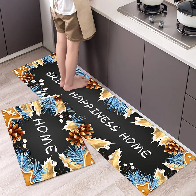 Nordic Style Kitchen Floor Mat – Long Strip Carpet