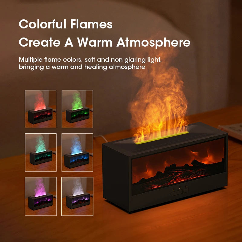Fireplace Diffuser with Timer Remote