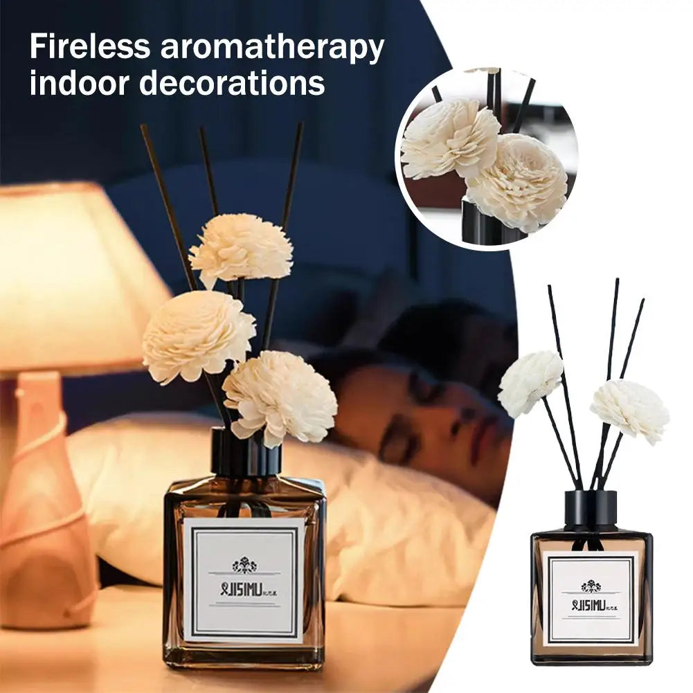 Fireless Aromatherapy Diffuser – Long-Lasting Floral Home Fragrance for Bathroom & Room Décor