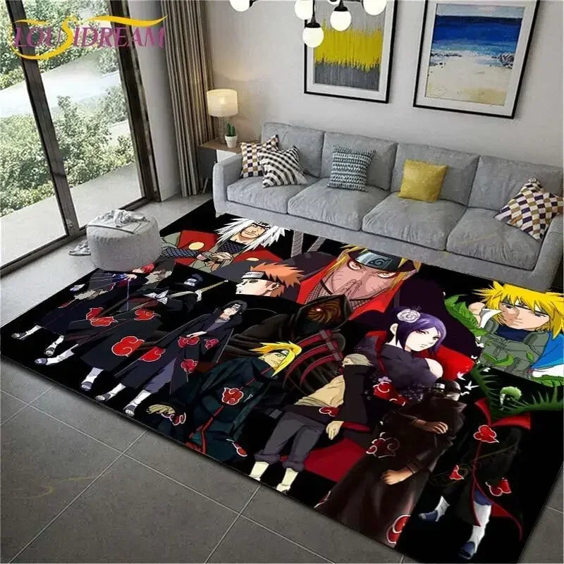 Anime Floor Rug – Soft Furry Mat for Bedroom & Living Room
