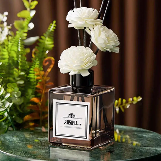 Fireless Aromatherapy Diffuser – Long-Lasting Floral Home Fragrance for Bathroom & Room Décor
