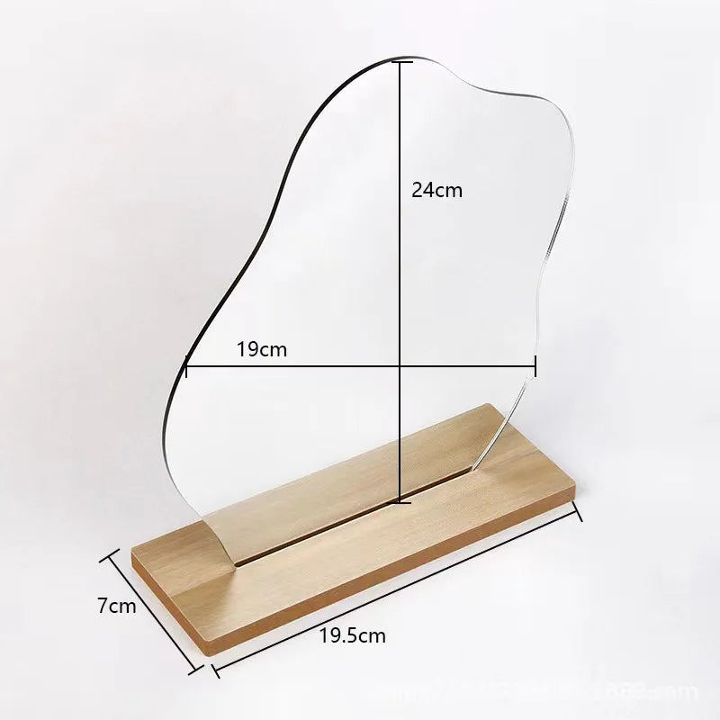 Aesthetic Cloud Mirror – Trendy Tabletop Accent for Soft Spaces
