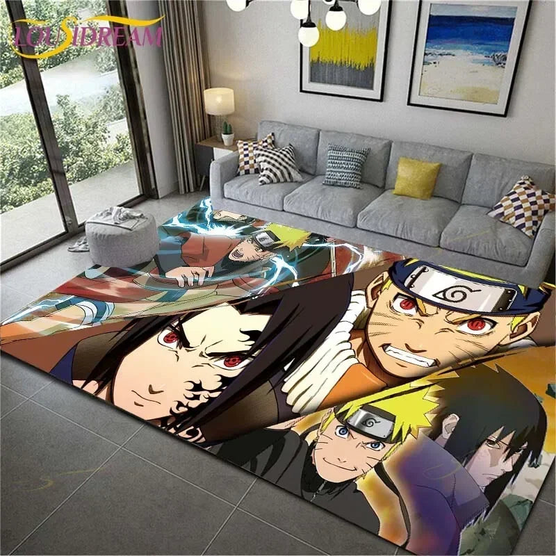 Anime Floor Rug – Soft Furry Mat for Bedroom & Living Room
